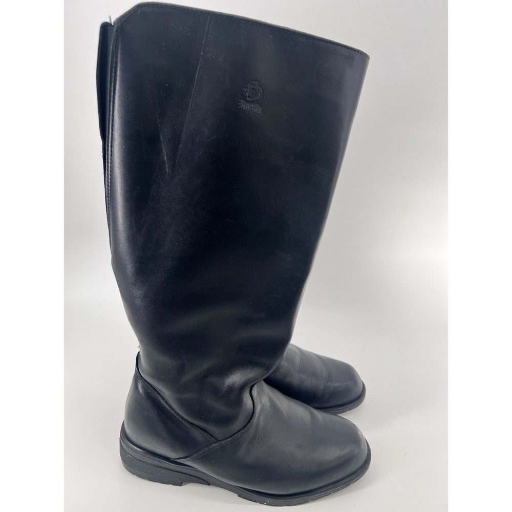 Vintage Blondo Boots Womens‎ 7.5 Black Calf Canada Waterproof Leather Zip